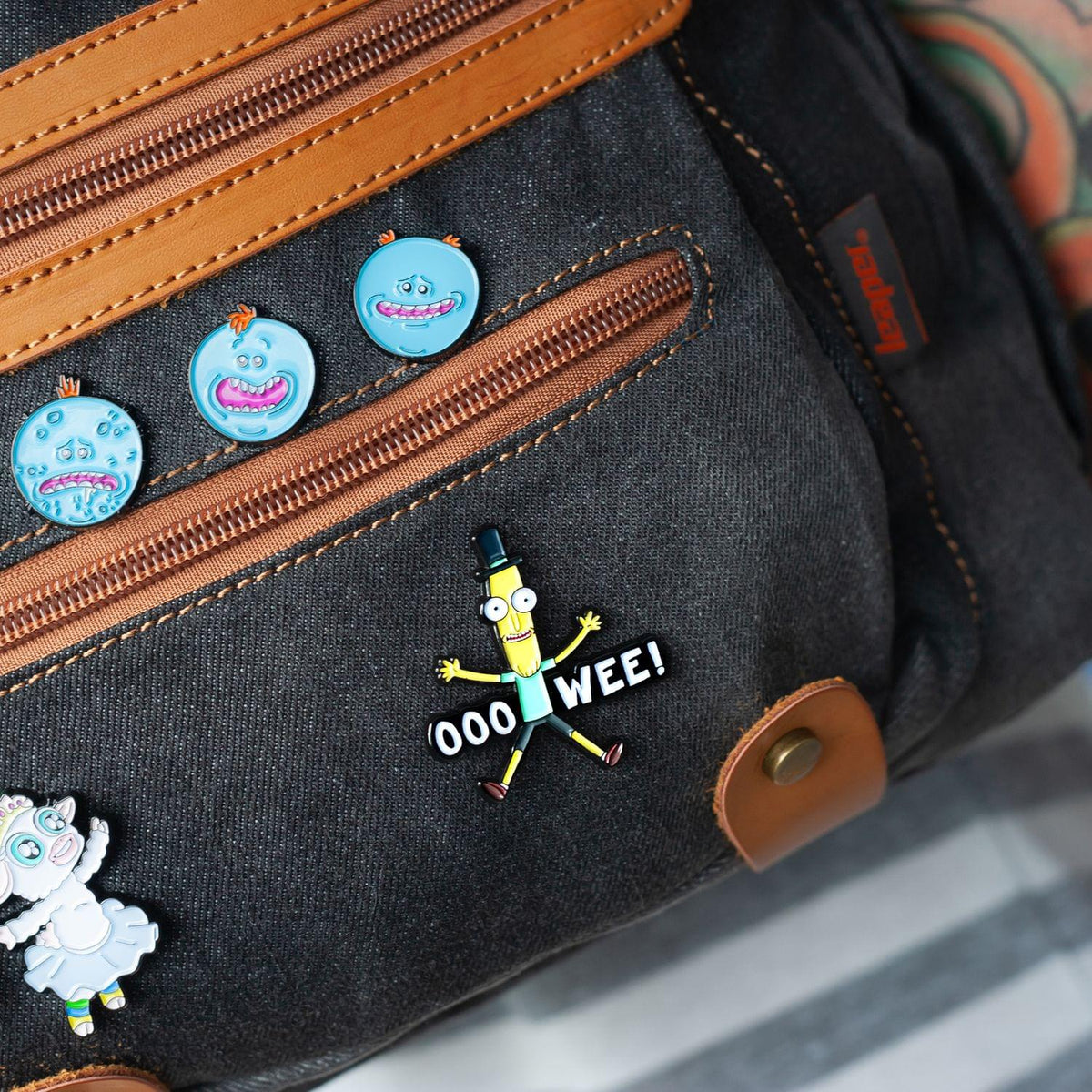 Rick and Morty Collector's Enamel Pin, Mr. Poopybutthole