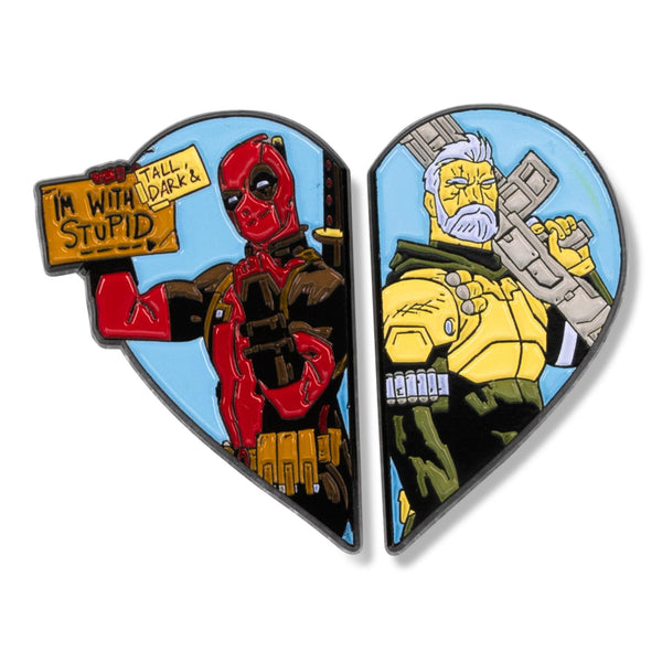 Marvel Deadpool and Cable Limited Edition Enamel Pin