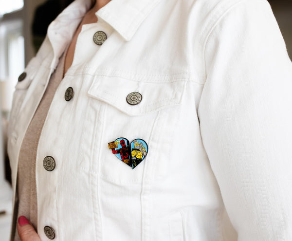 Marvel Deadpool and Cable Limited Edition Enamel Pin