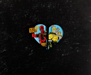 Marvel Deadpool and Cable Limited Edition Enamel Pin