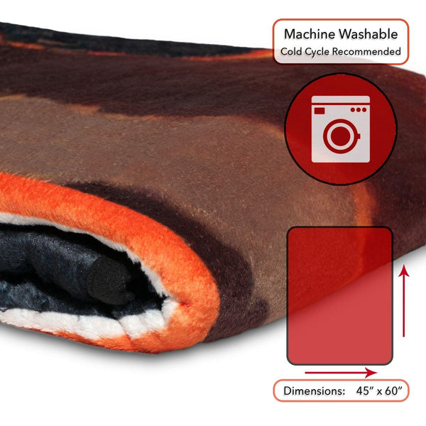 Black Panther Wakanda Forever Lightweight Fleece Throw Blanket