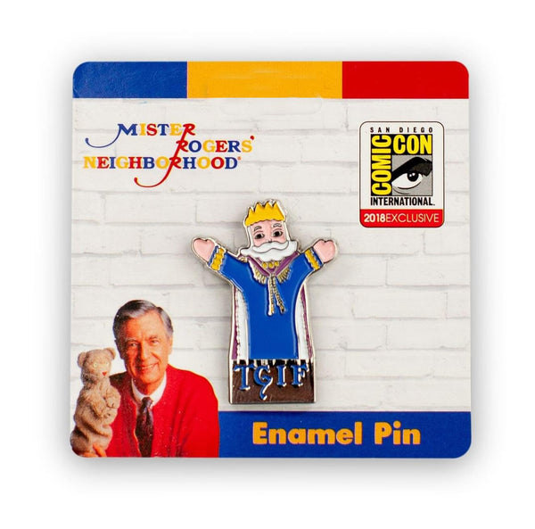 LIMITED Mr. Rogers King Friday “TGIF” Exclusive Enamel Collector Pin