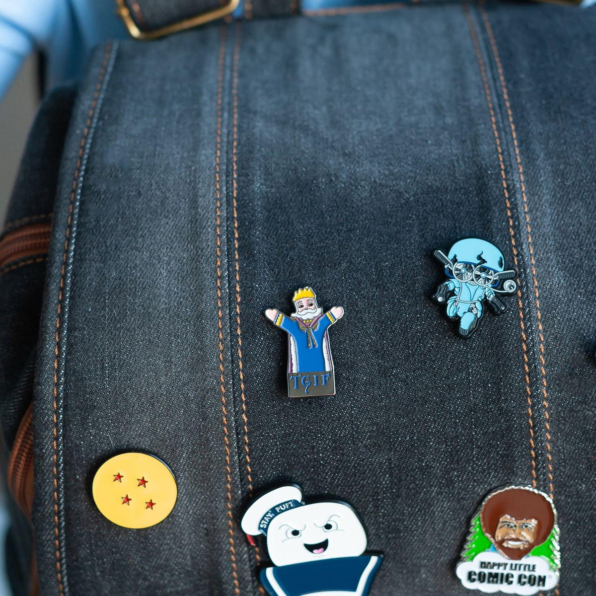 LIMITED Mr. Rogers King Friday “TGIF” Exclusive Enamel Collector Pin