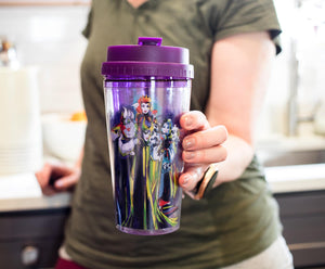 Disney Villains "Bad Vibes Only" Double-Walled Plastic Tumbler