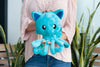 Tentacle Kitty 8 Inch Plush Paradise Blue Classic Edition