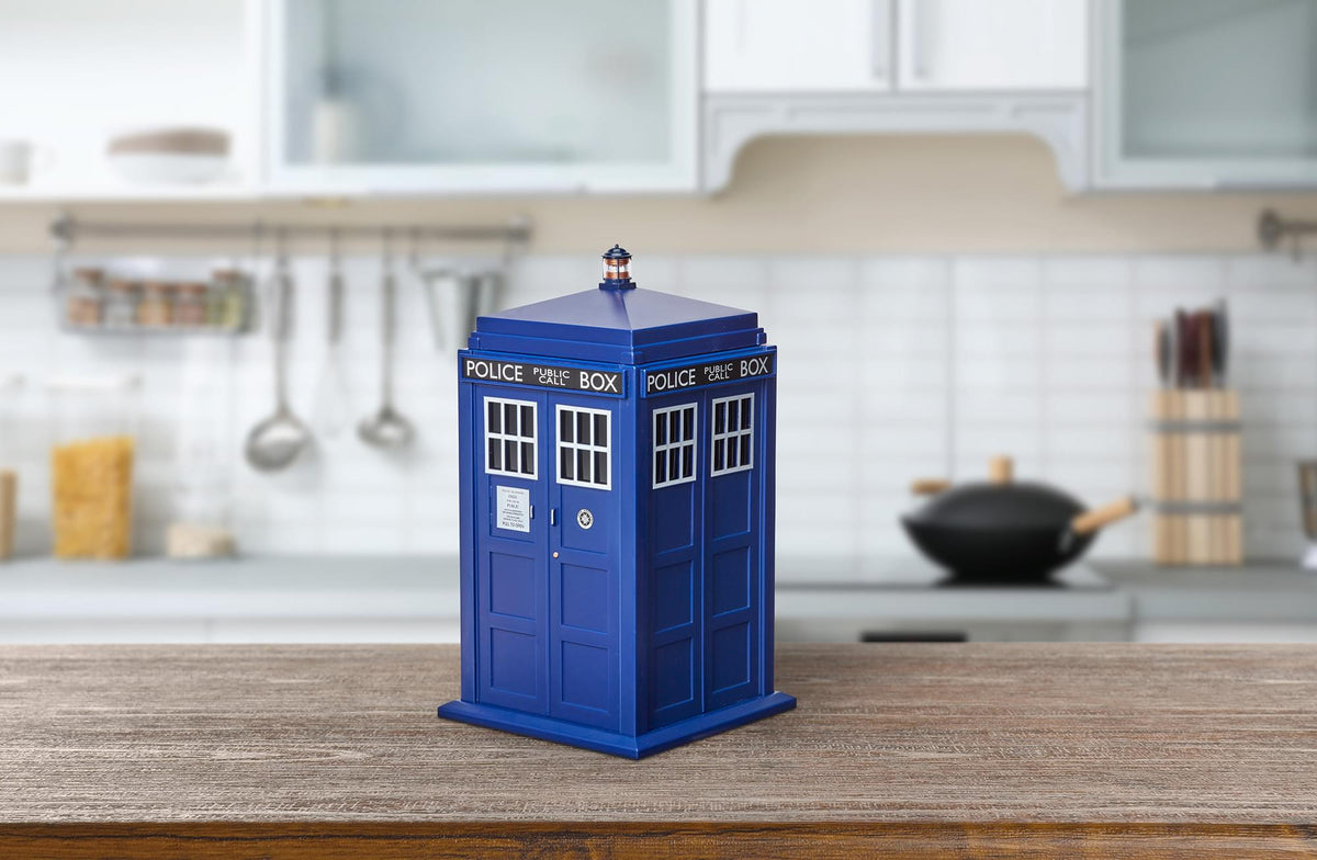 Doctor Who TARDIS Cookie Jar With Lights & Sounds