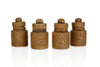 Harry Potter Hogwarts Houses 1.45-Oz Ceramic Storage Jars - Set of 4