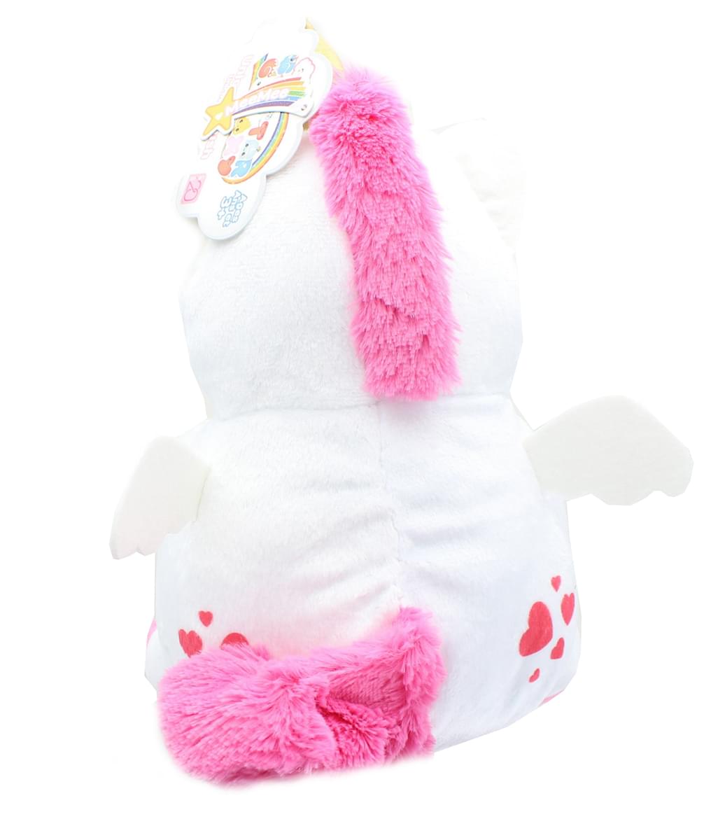 Glitter Galaxy 12-Inch Rainbow Hair White UniCow Collectible Plush