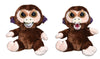 Feisty Pets 8" Mixed Emotions Plush Bundle: Grandmaster Funk the Monkey x2