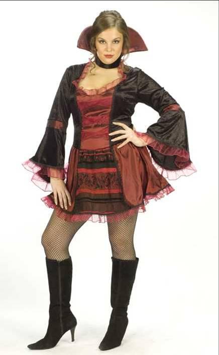 Vamp Sassy Victorian Costume Plus Adult Plus Size