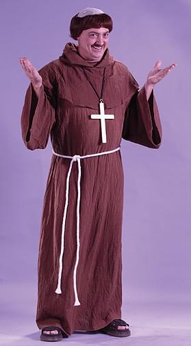 Medieval Monk Costume Adult
