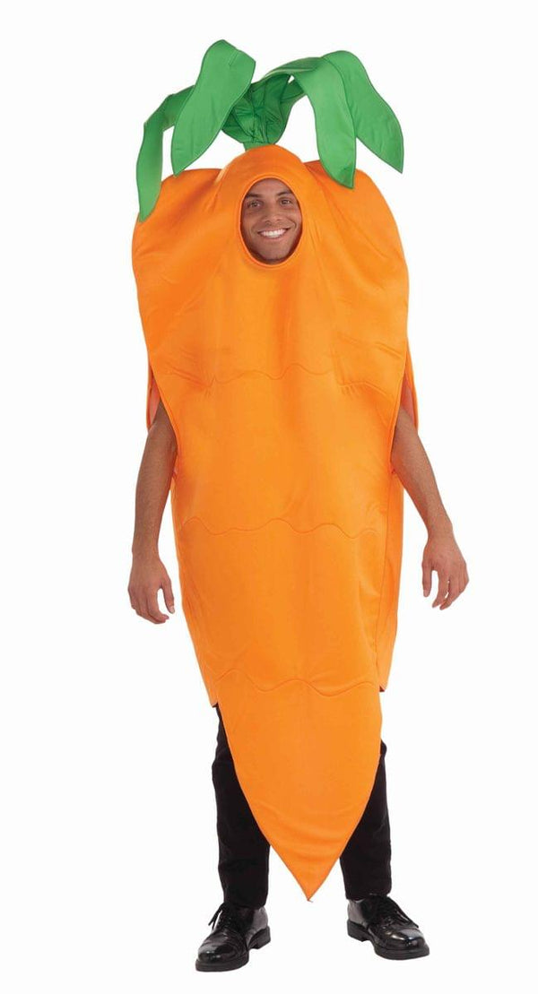 Veggie Carrot Jumpsuit Costume Adult Standard