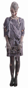 Zombie 1st Lady Costume Jacket w/Attached Gauze & Skirt Adult Standard