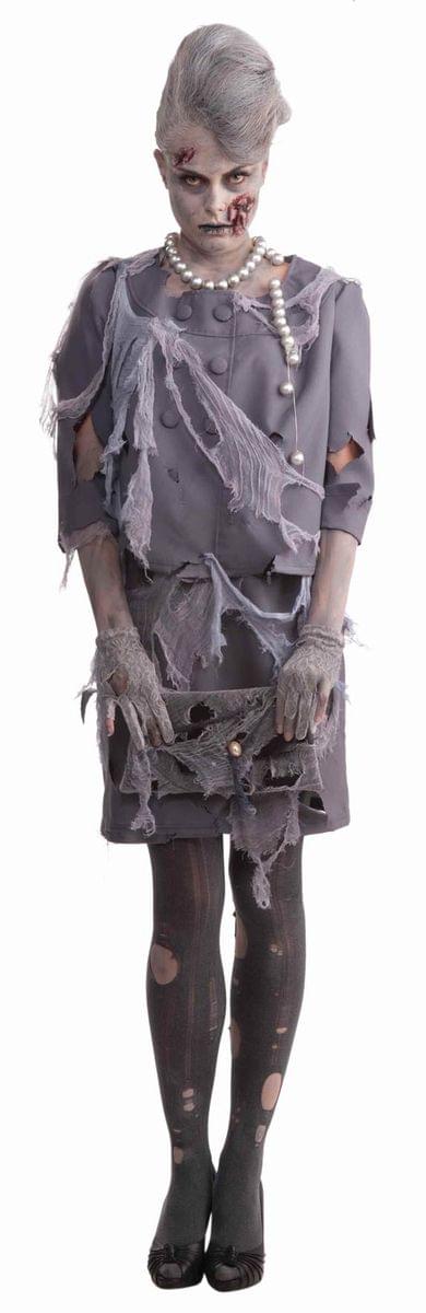 Zombie 1st Lady Costume Jacket w/Attached Gauze & Skirt Adult