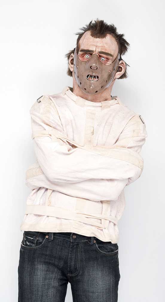 Silence Of TheLambs Hannibal Straight Jacket Costume Adult Standard